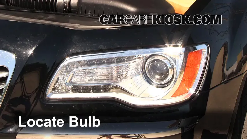 2012 Chrysler 300 Limited 3.6L V6 Lights Parking Light (replace bulb)